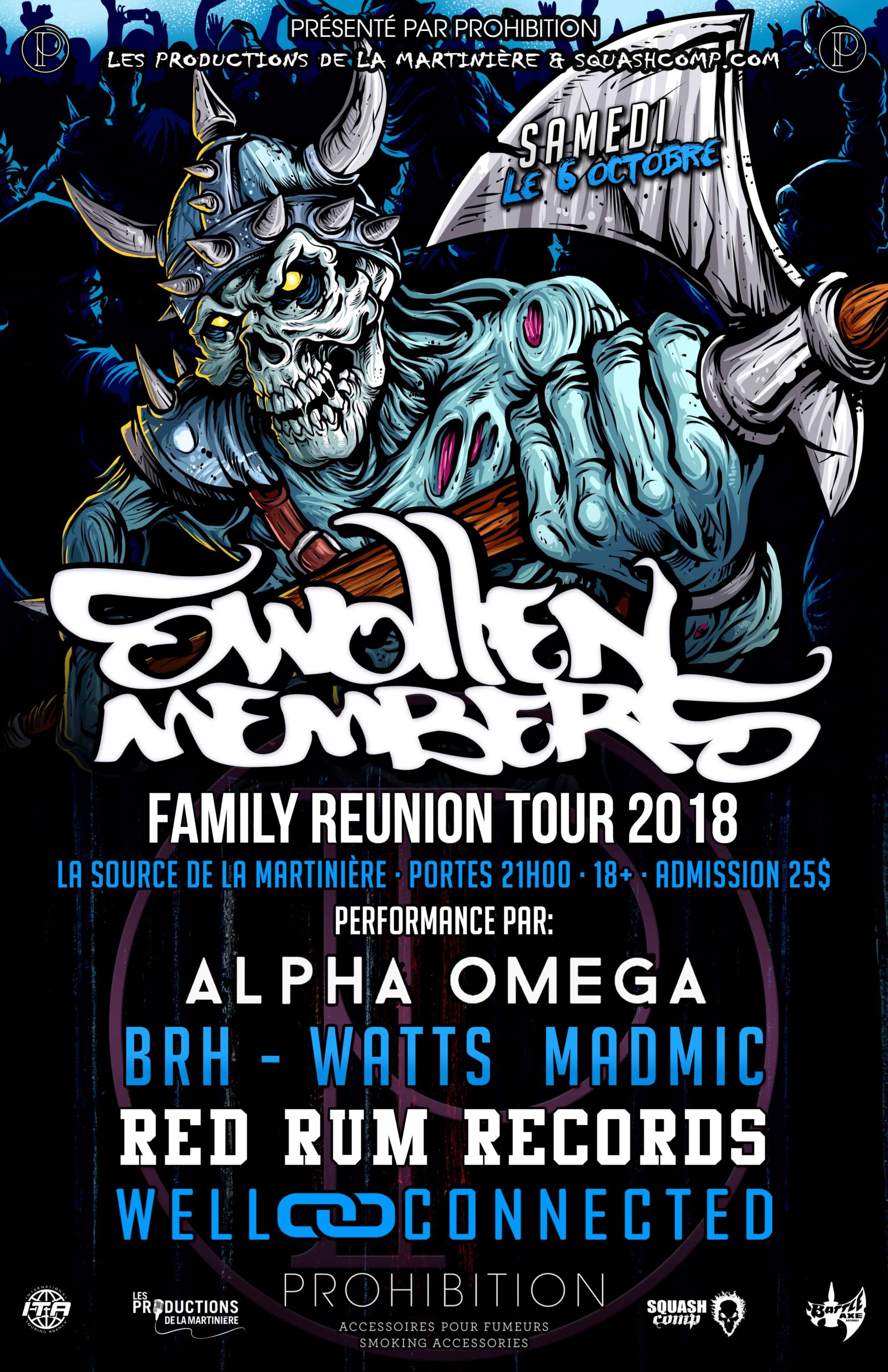 Swollen Members 2018 Quebec Show